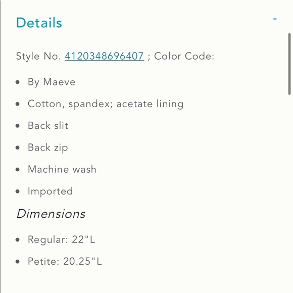 ANTHRO Maeve Clementina Pencil Skirt EUC - Picture 3 of 3